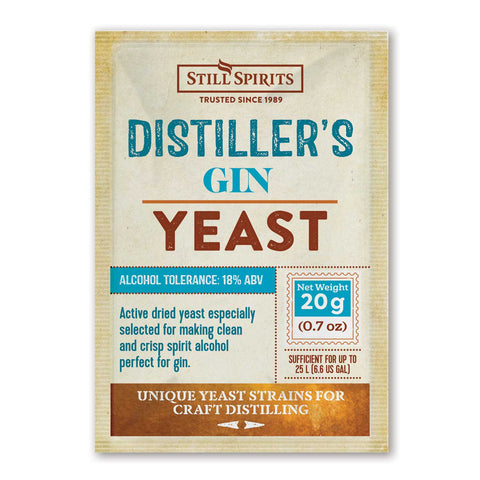 Yeast Gin Yeasts & Sugar
