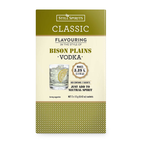 Bison Plains Vodka Spirit Flavouring Vodka