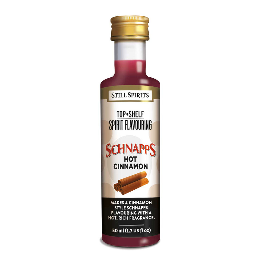 Hot Cinnamon Schnapps Spirit Flavouring Still Spirits