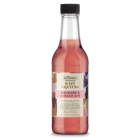 Rhubarb & Ginger Gin Spirit Flavouring and Base Gin