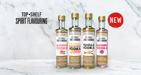 New vodka flavourings