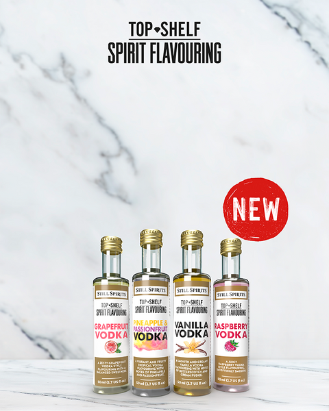 New vodka flavourings