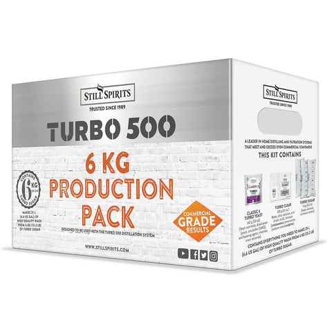 T500 Production Pack 6 kg/8 kg Yeasts & Sugar