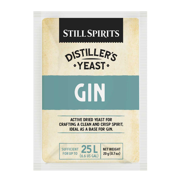 5x Still Spirits Distillers Vodka Yeast - 20g Packets For 25L Fermentation, Up To 18% ABV